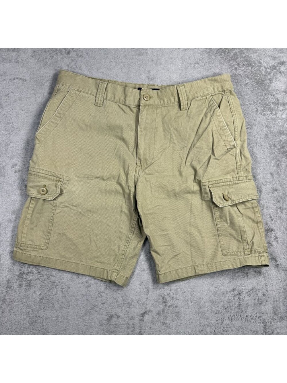 Y2K US Polo Assn Loose Cargo Shorts Mens 38 Grunge Skater Gorpcore Summer Preppy